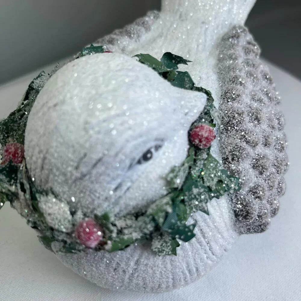 Decorative Holiday Dove Subtle Holiday Flare Sweet Peaceful Touches Cottage Lage